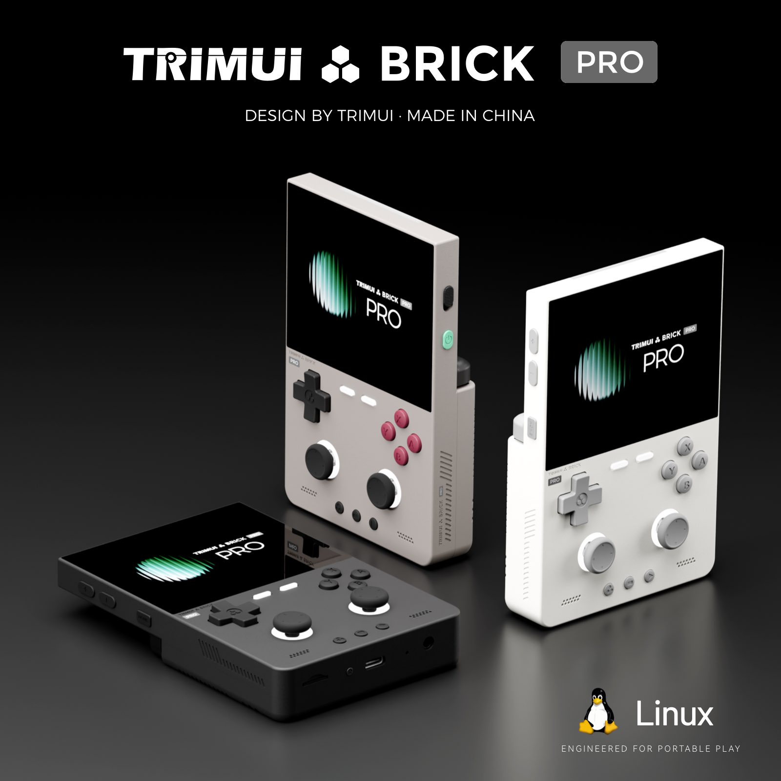 TRIMUI Brick Pro TG4040 Retro  - Gaming Console Linux review and price