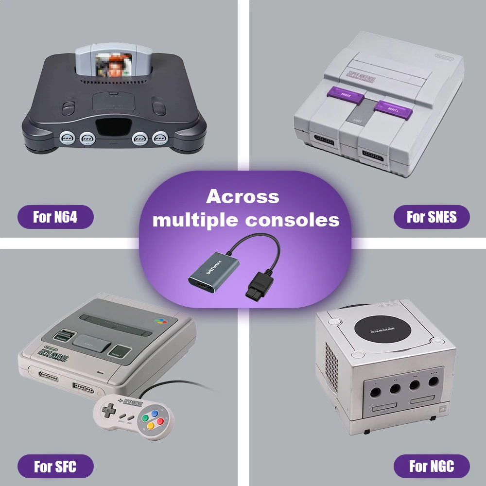 Bitfunx 720P Svideo / AV To HD - Gaming Console Mini review and price