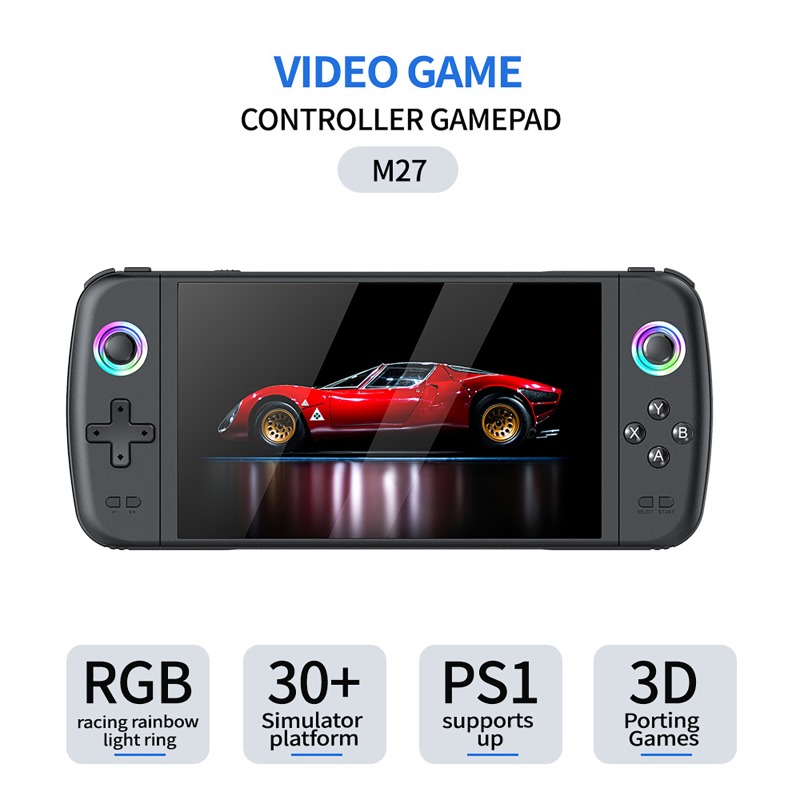 M27 Portable Pocket Retro Hand - Gaming Console Linux review and price