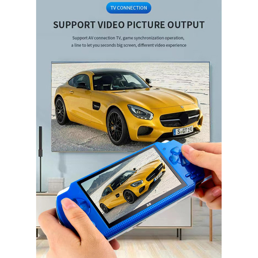 Handheld Portable Retro Video  - Gaming Console For 7 Year Old review and price