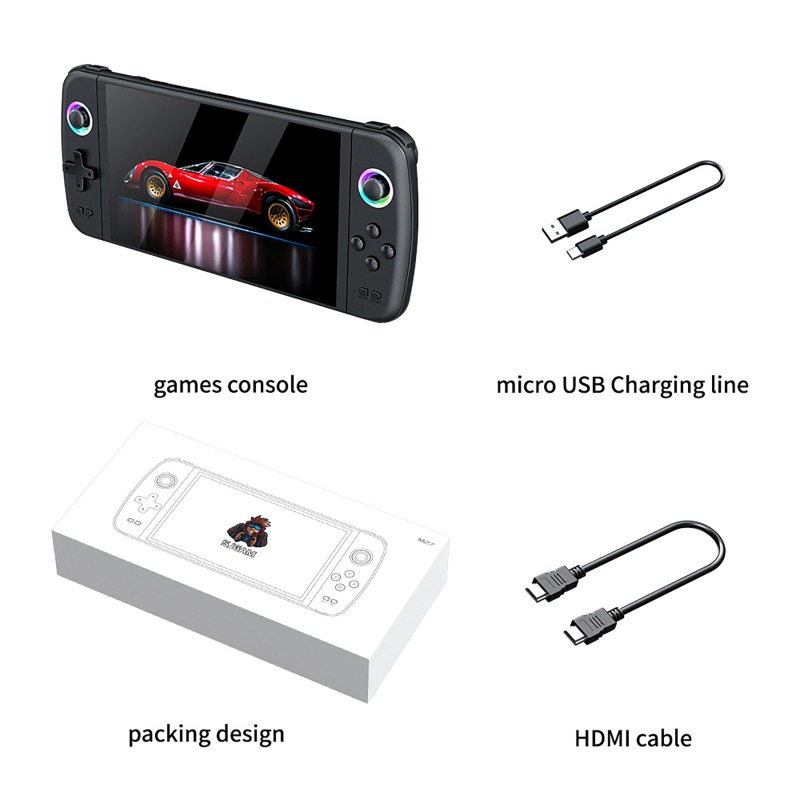 M27 Portable Pocket Retro Big  - Gaming Console Linux review and price
