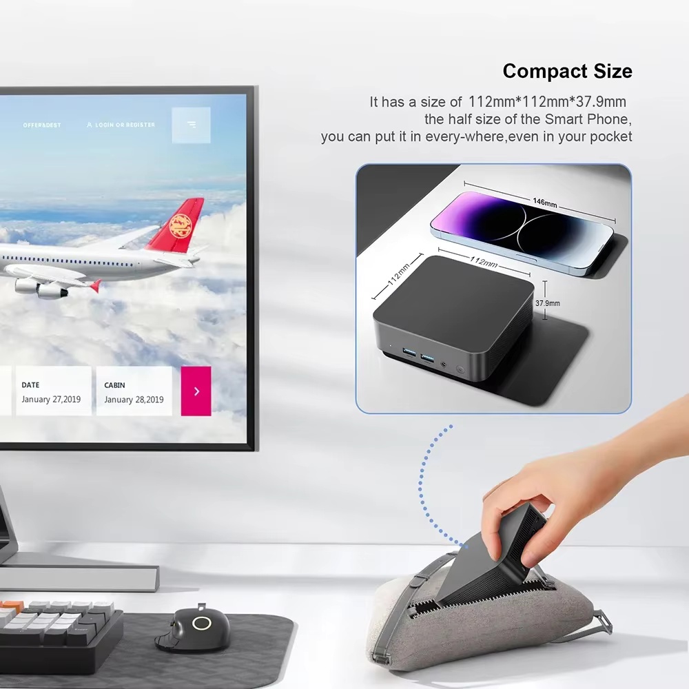 2026 Intel N150 Mini PC Protab - Gaming Console Mini review and price