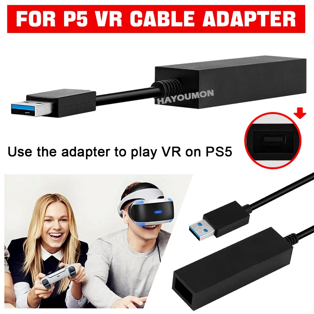 For PS5 VR Cable Adapter For P - Gaming Console Mini review and price