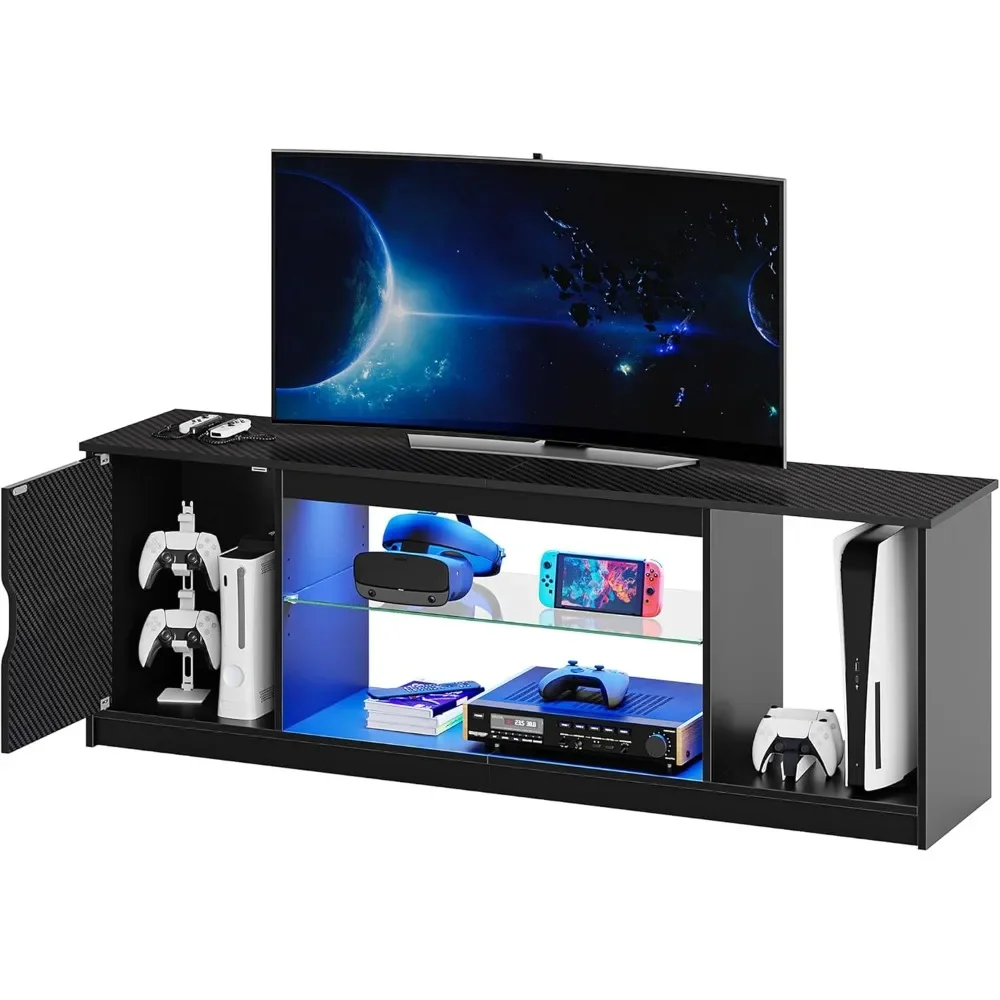 Bestier Led Entertainment Cent - Gaming Console Room review and price