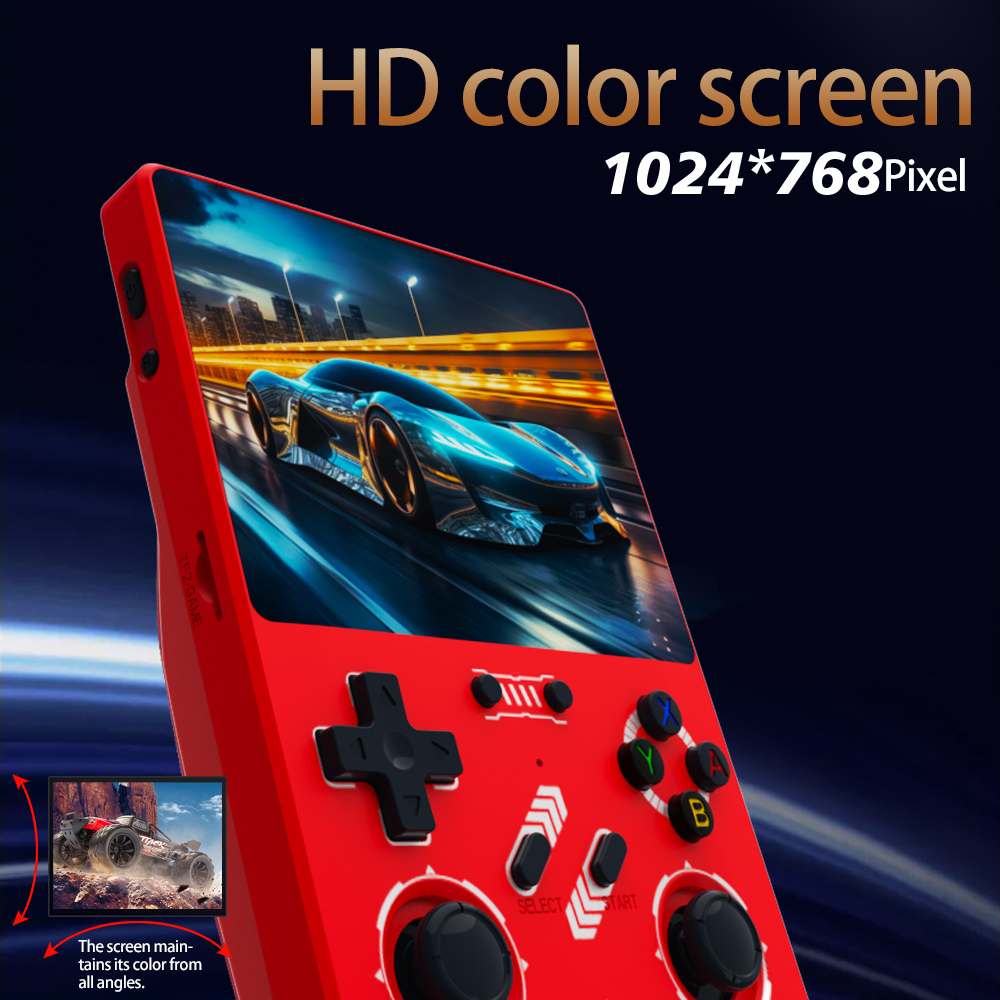 BOYHOM R40XX Handheld Game Con - Gaming Console Linux review and price