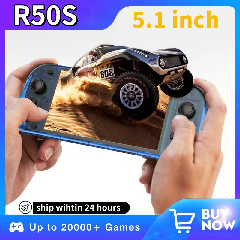 5.1inch New R50S Retro Handhel - Gaming Console Linux review and price