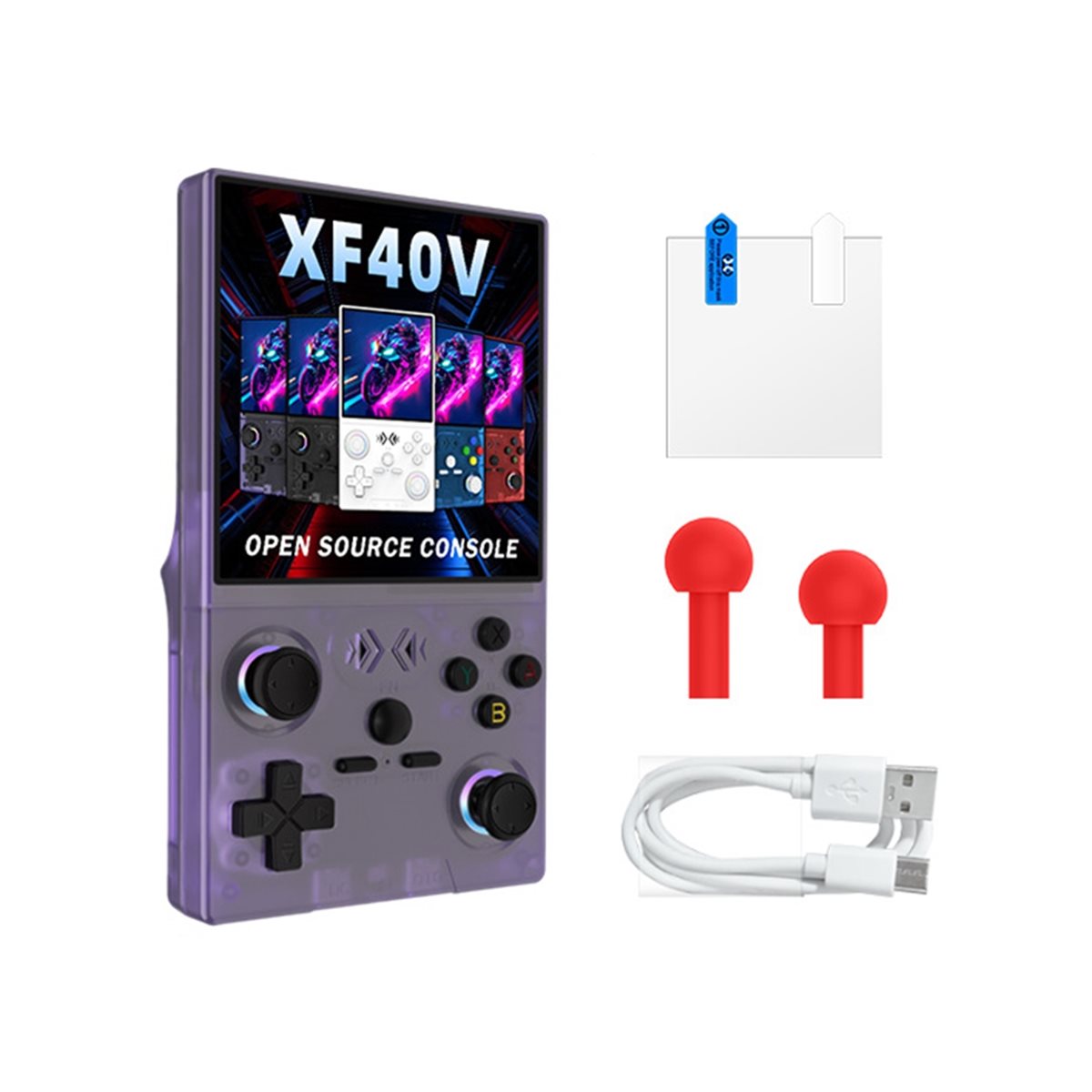 A86G NEW XF40V Retro Handheld  - Gaming Console Linux review and price
