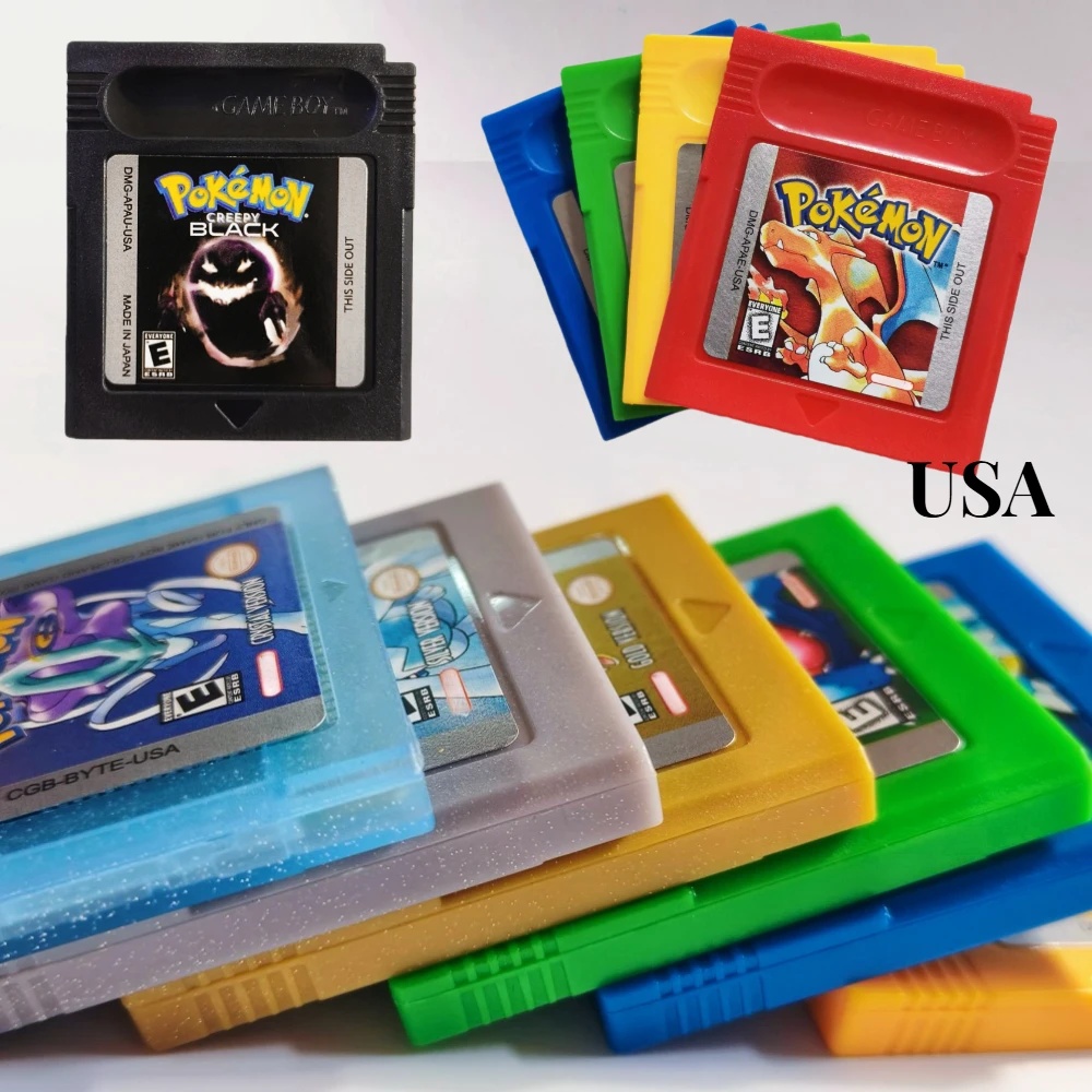 GBC Pokemon Series Game Cartri - Gaming Console And review and price