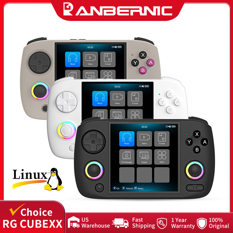 ANBERNIC RG CubeXX Handheld Ga - Gaming Console Linux review and price