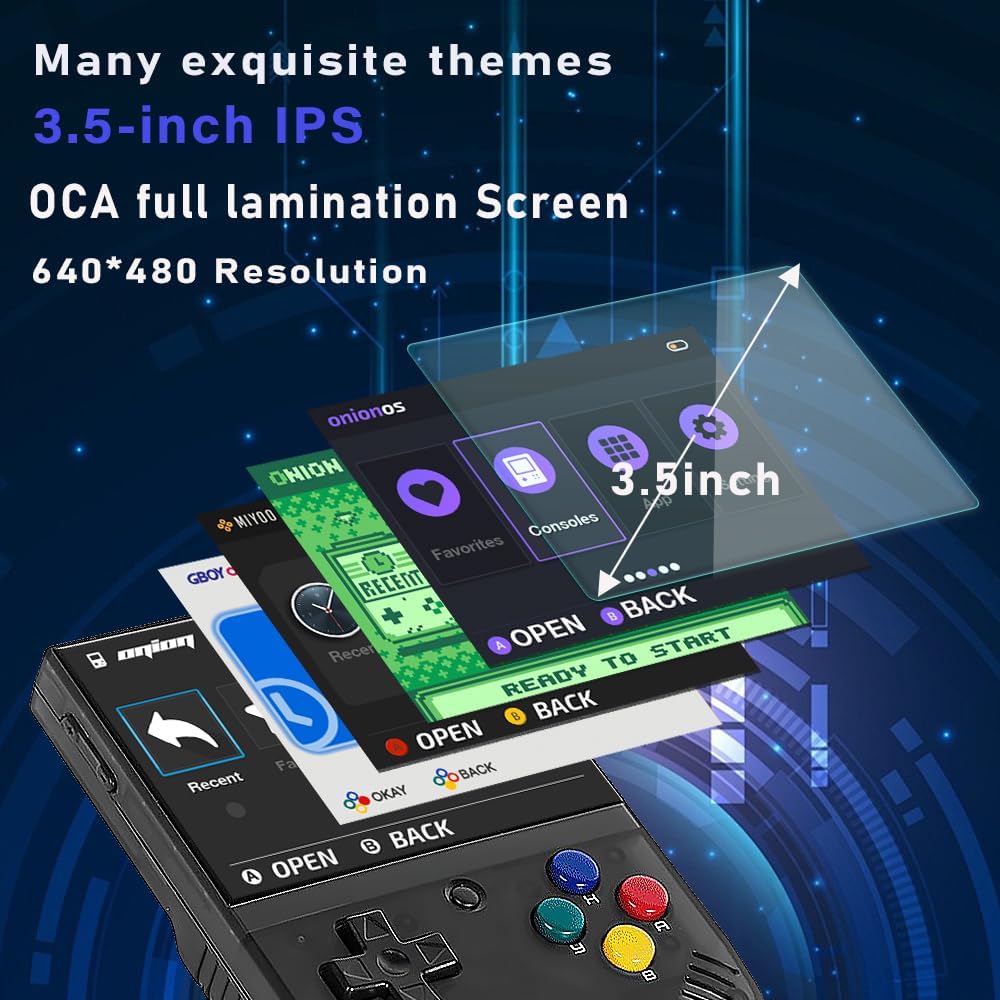 MIYOO Mini Plus Portable Retro - Gaming Console Linux review and price
