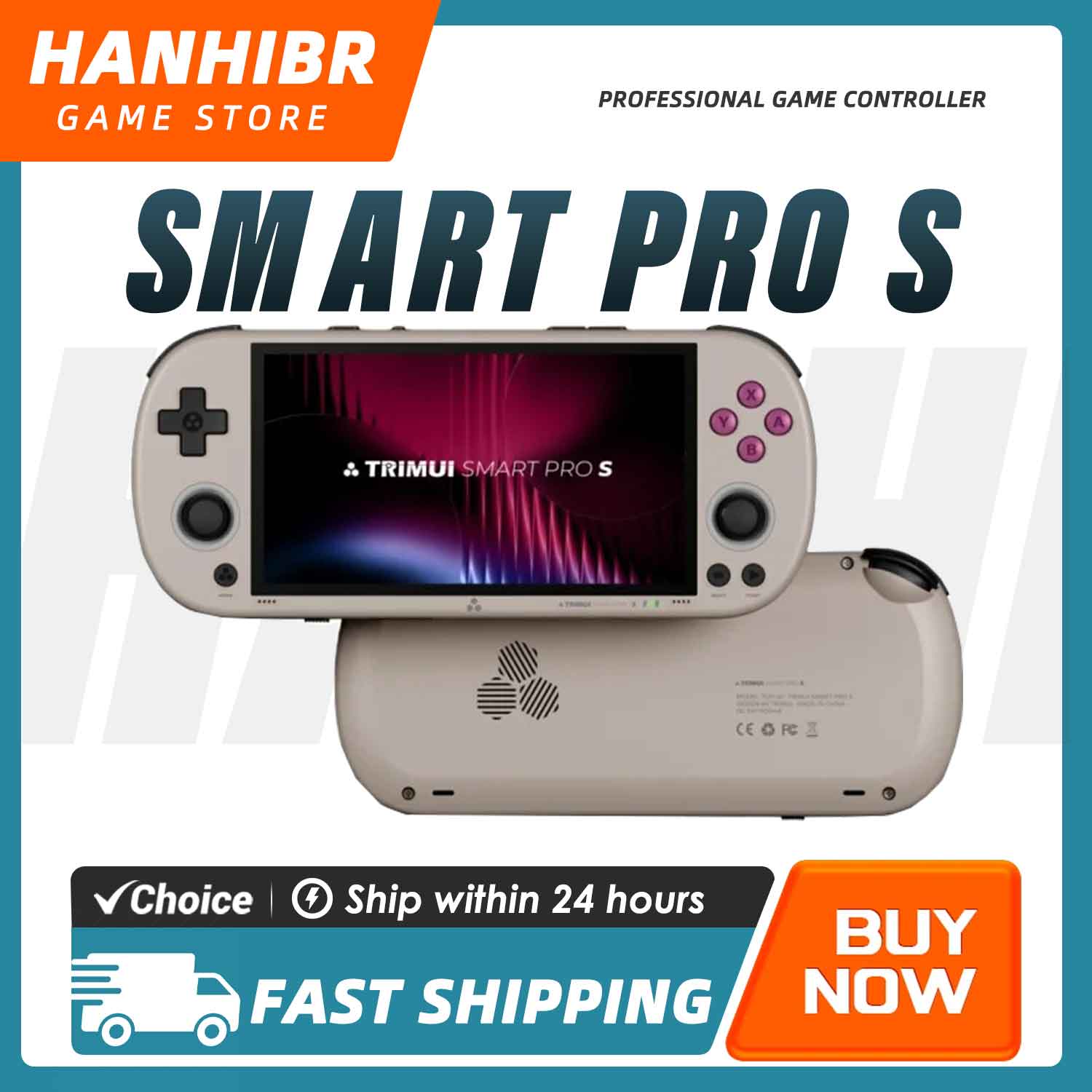 Trimui Smart Pro S TG5050 Hand - Gaming Console Linux review and price